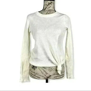 Madewell Ivory Pullover sweater